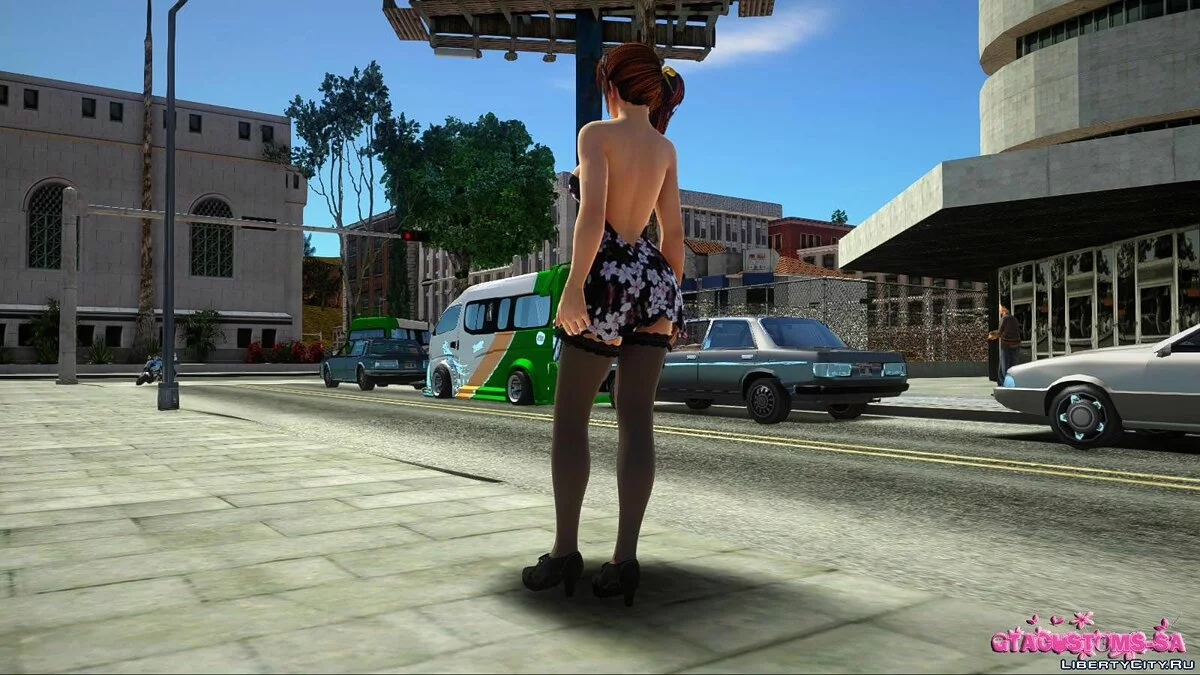 Касуми в повседневной одежде v6 / GTA San Andreas