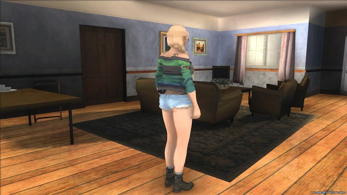 Хелена Дуглас в повседневной одежде v5 / GTA San Andreas