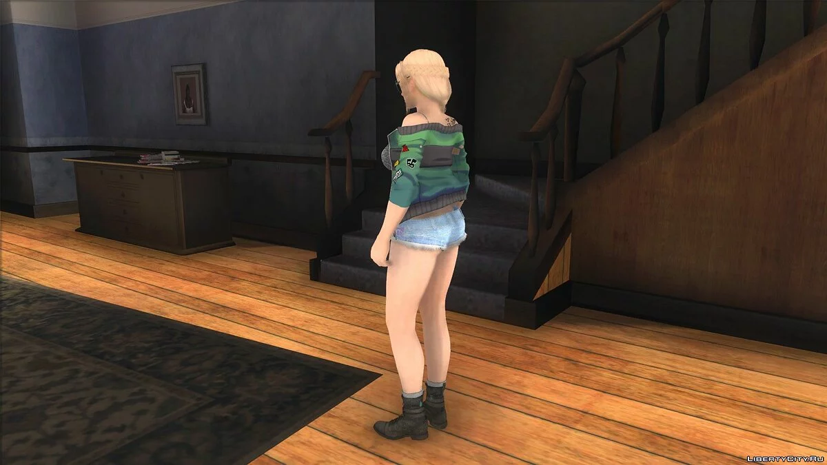 Хелена Дуглас в повседневной одежде v5 / GTA San Andreas
