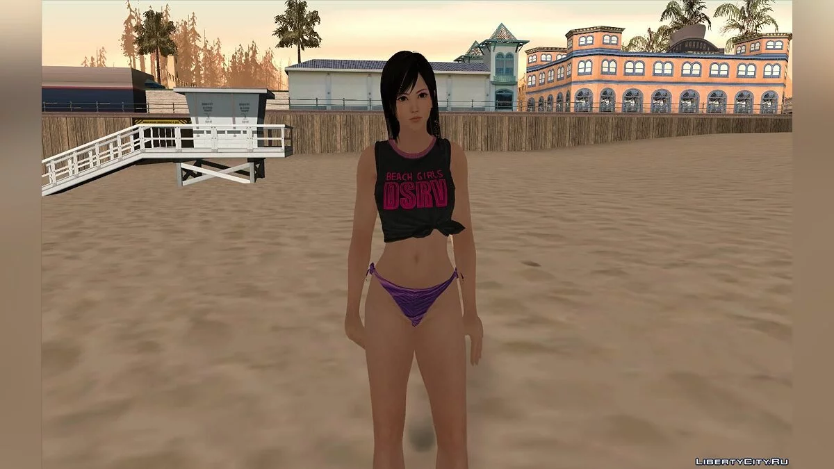 Кокоро пляжная девушка V5 / GTA San Andreas