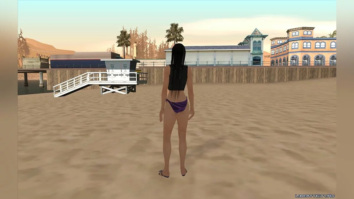 Кокоро пляжная девушка V5 / GTA San Andreas