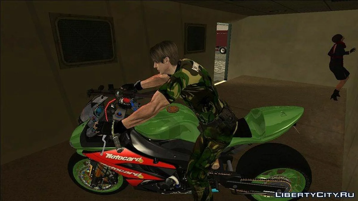Леон в индонезийской военной форме / GTA San Andreas