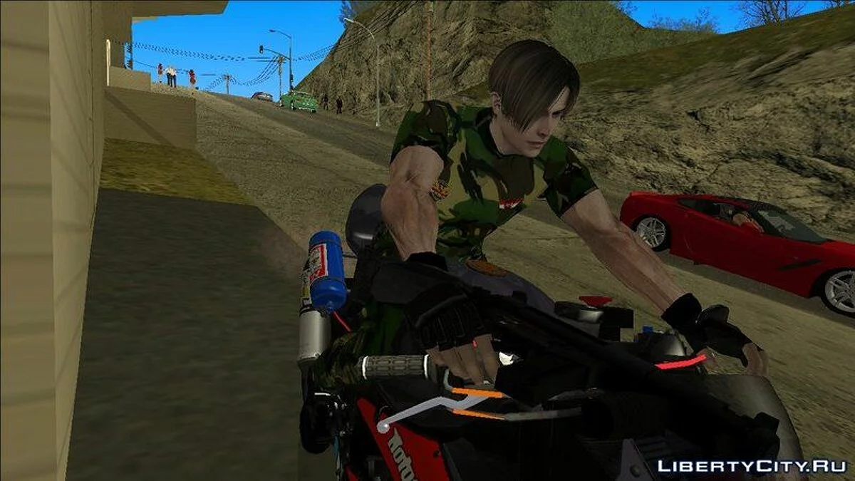 Леон в индонезийской военной форме / GTA San Andreas