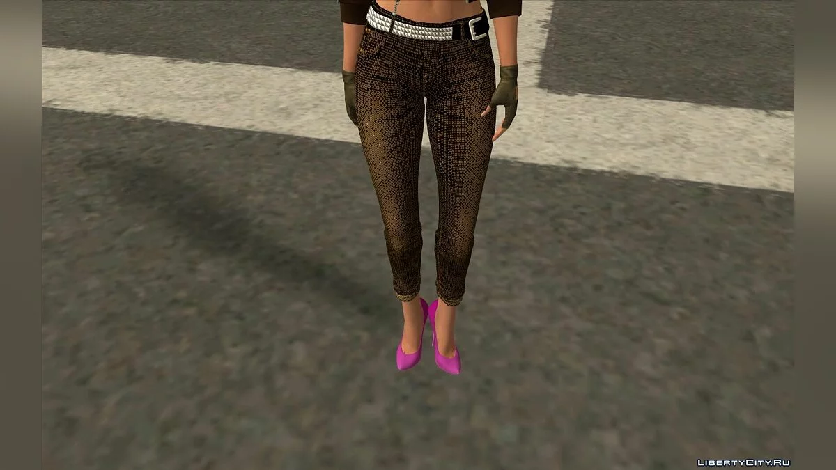 Лиза Хэмилтон из игры Dead or Alive 5 Last Round / GTA San Andreas