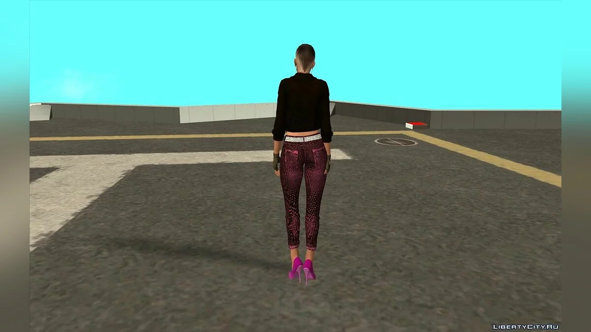 Лиза Хэмилтон из игры Dead or Alive 5 Last Round / GTA San Andreas