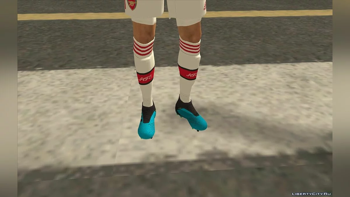 Месут Озиль из игры Efootball PES 2020 / GTA San Andreas