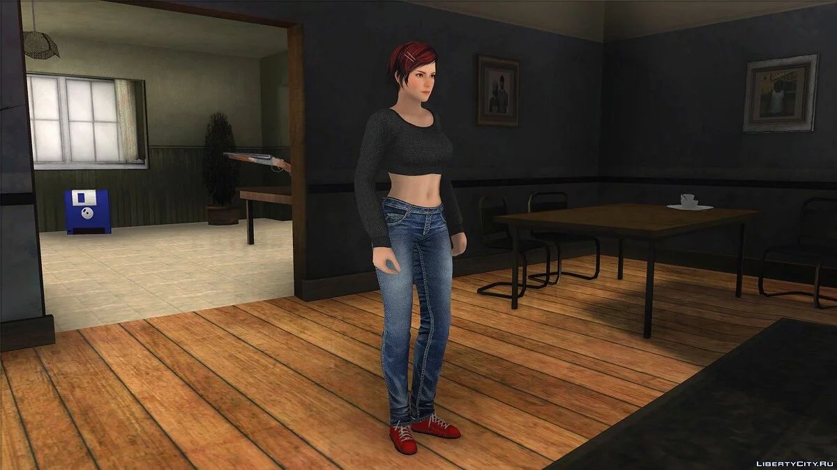 Мила в повседневной одежде v2 / GTA San Andreas