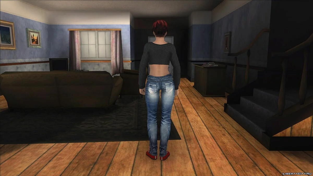 Мила в повседневной одежде v2 / GTA San Andreas