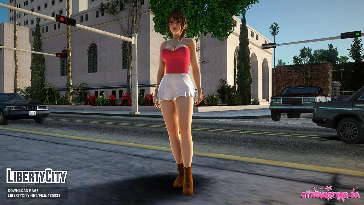Мисаки в повседневной одежде v10 / GTA San Andreas