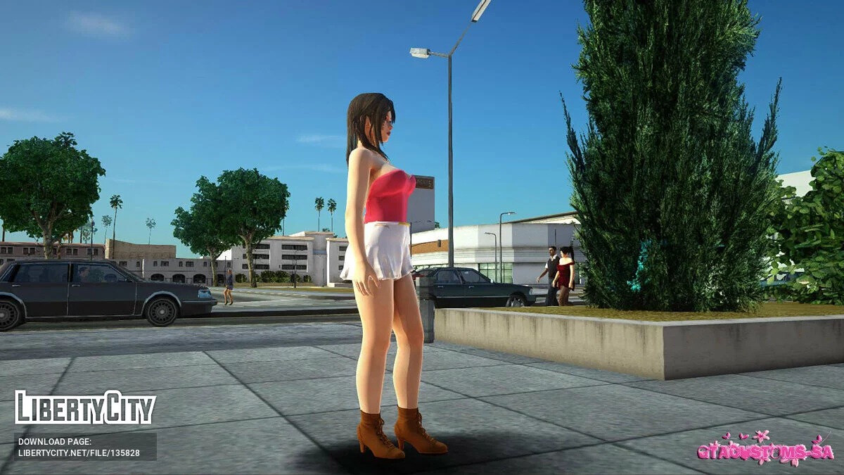 Мисаки в повседневной одежде v10 / GTA San Andreas