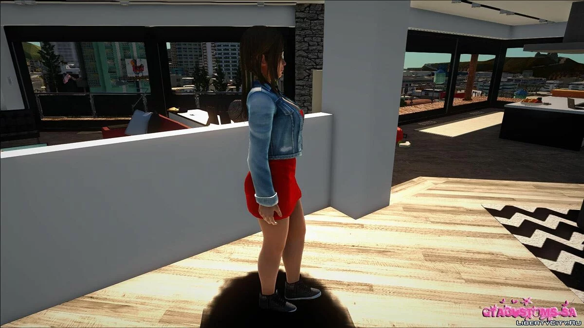 Мисаки в повседневной одежде v4 / GTA San Andreas