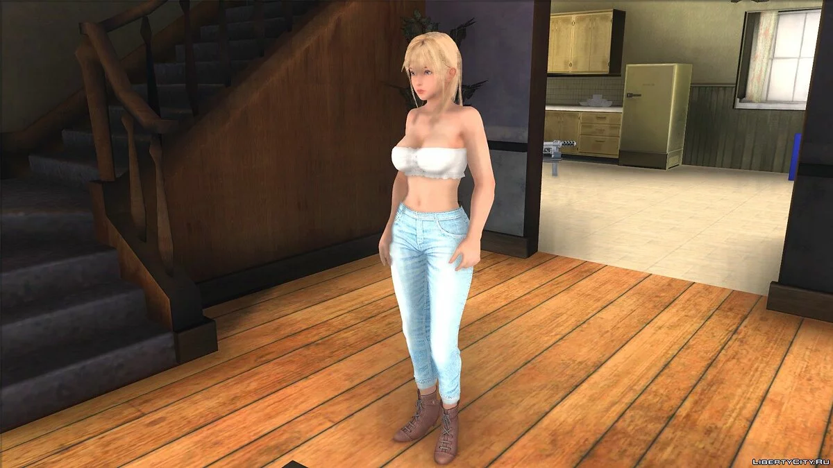 Мисаки в повседневной одежде v6 / GTA San Andreas