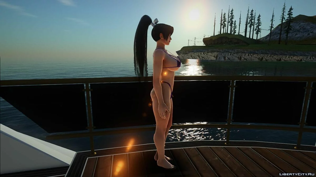 Мэй Ширануи в бикини / GTA San Andreas
