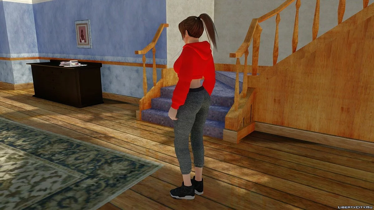Мэй Ширануи в повседневной одежде v8 / GTA San Andreas