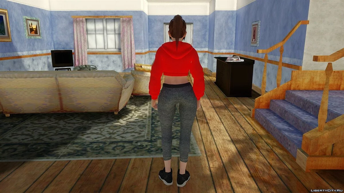Мэй Ширануи в повседневной одежде v8 / GTA San Andreas