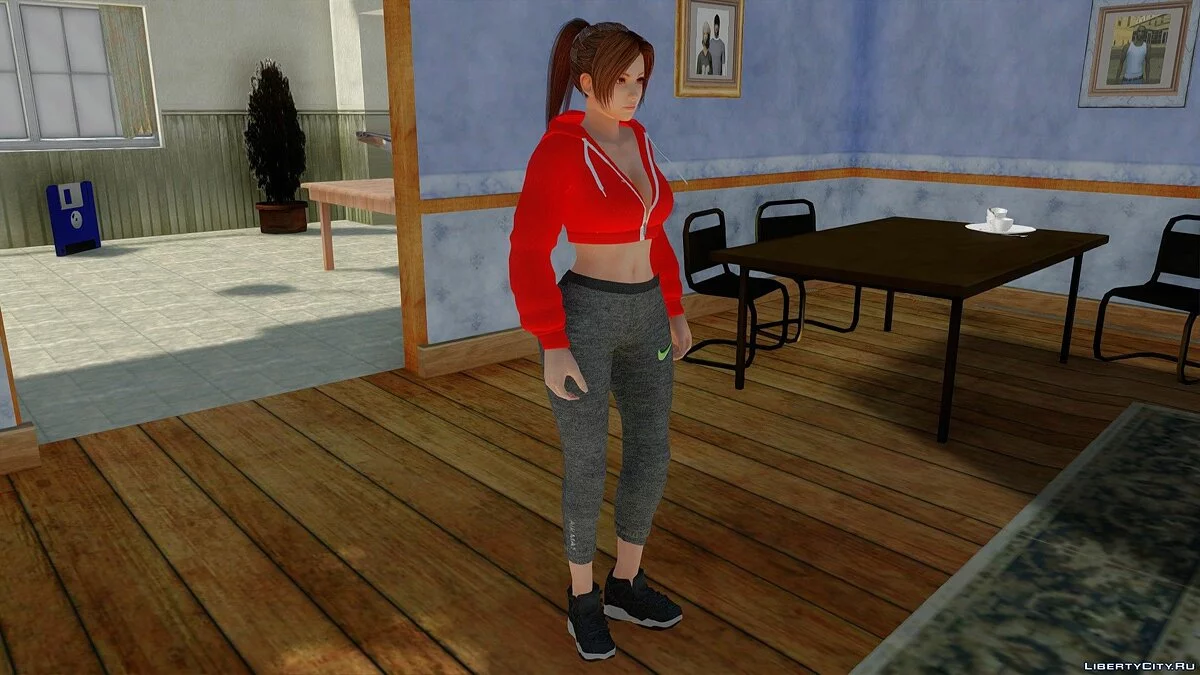 Мэй Ширануи в повседневной одежде v8 / GTA San Andreas