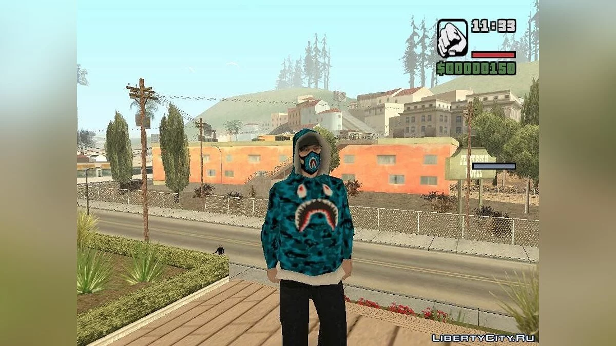 Пед в Bape стиле  / GTA San Andreas