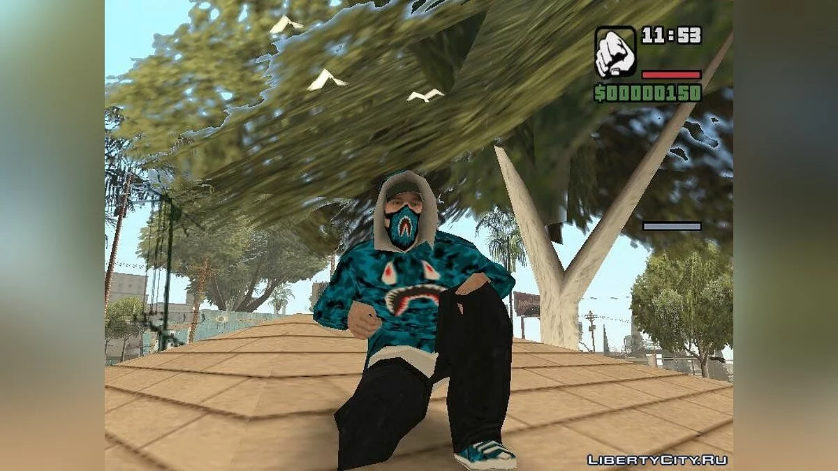 Пед в Bape стиле  / GTA San Andreas