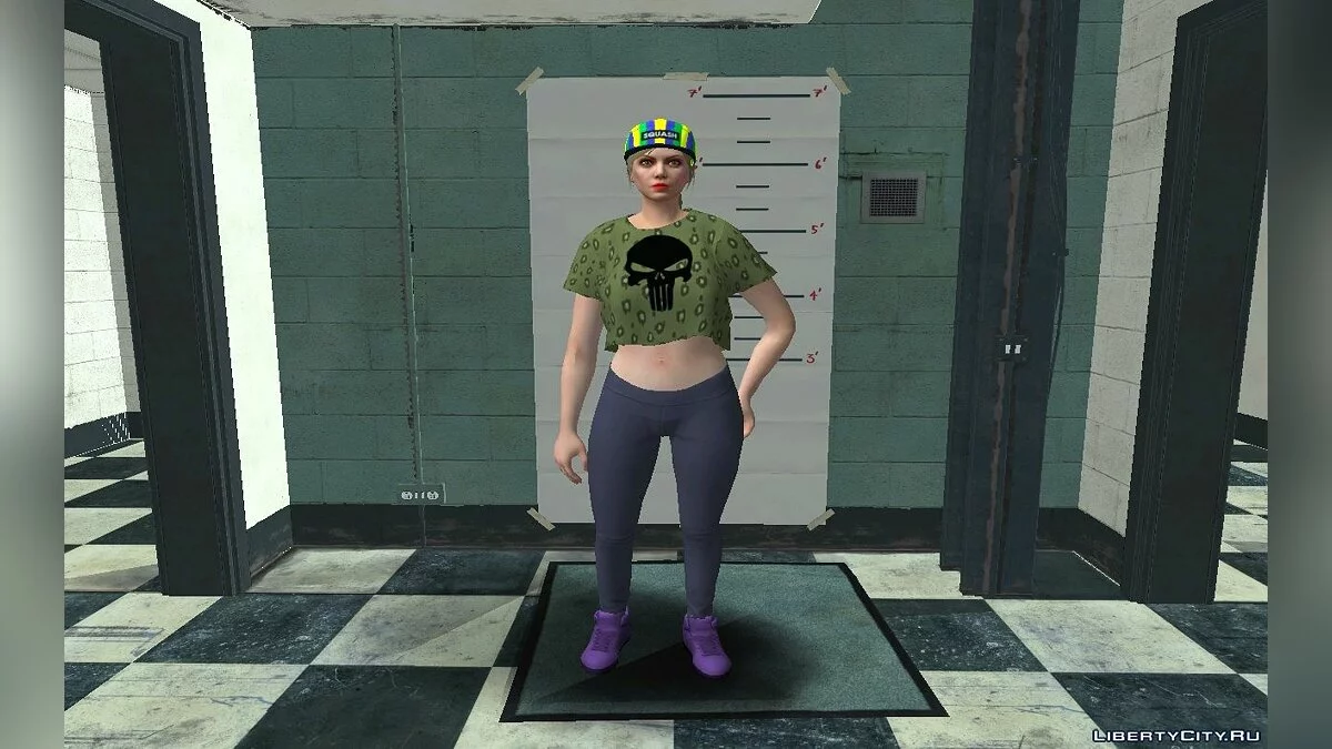 Рандомный скин девушки из GTA Online / GTA San Andreas