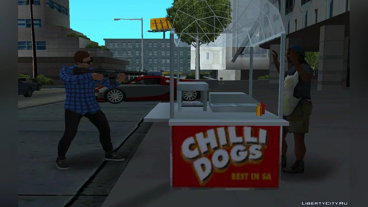 Рандомный скин мужчины из GTA Online #2 / GTA San Andreas
