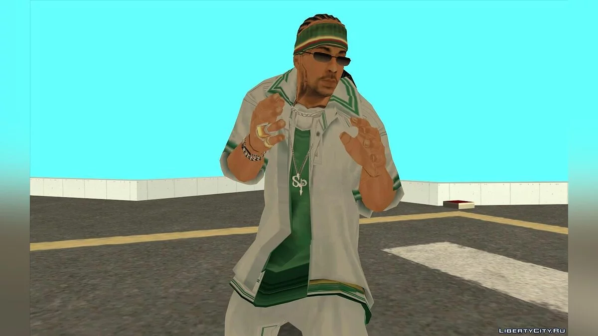 Sean Paul из игры Def Jam Fight For NY / GTA San Andreas