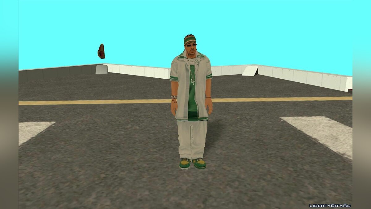 Скачать Sean Paul из игры Def Jam Fight For NY для GTA San Andreas