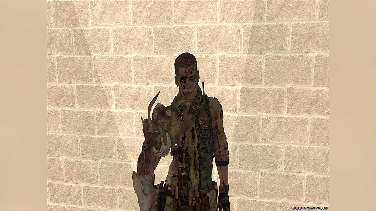 Skin de Piers Nivans (Javo) from Resident Evil 6 / GTA San Andreas