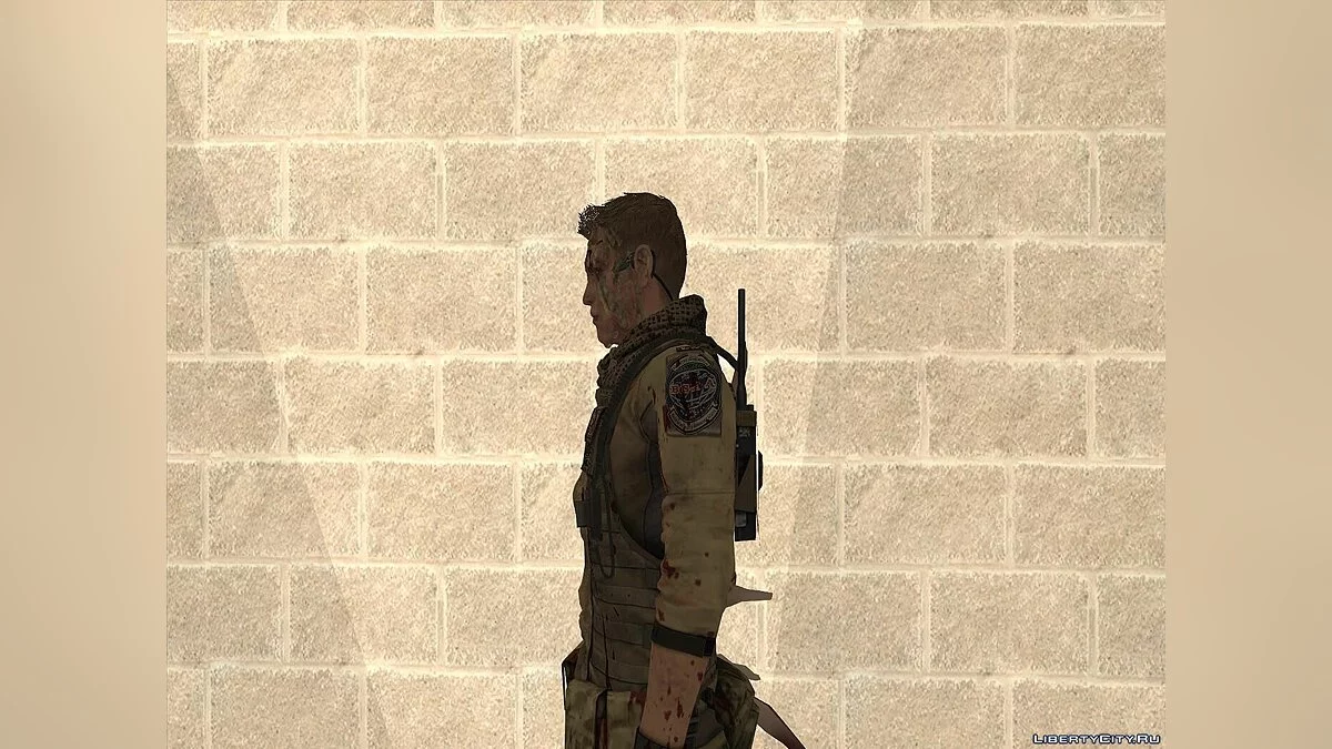 Skin de Piers Nivans (Javo) from Resident Evil 6 / GTA San Andreas