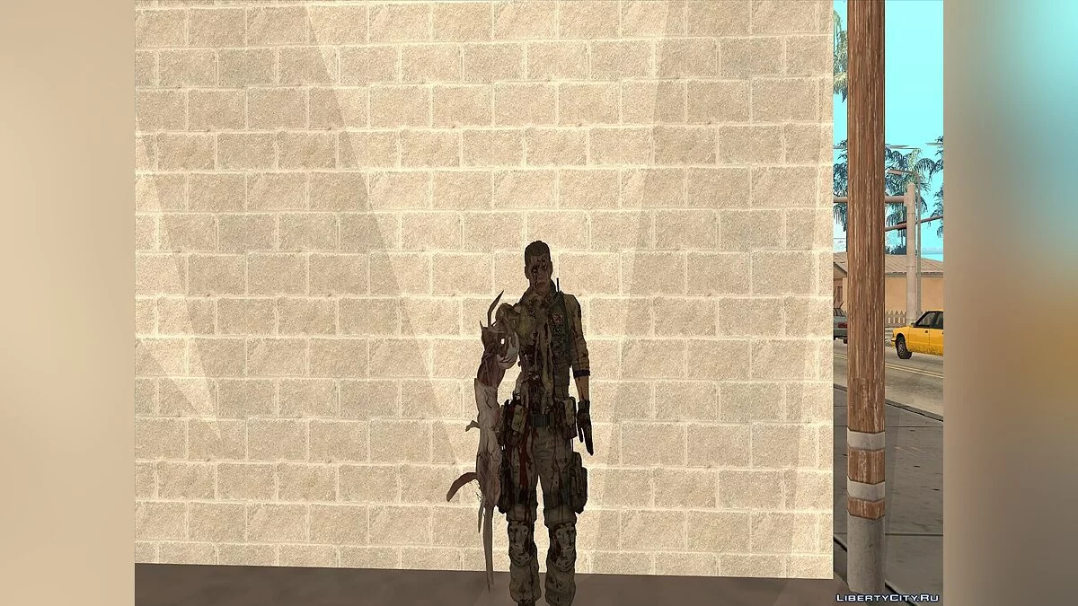 Skin de Piers Nivans (Javo) from Resident Evil 6 / GTA San Andreas