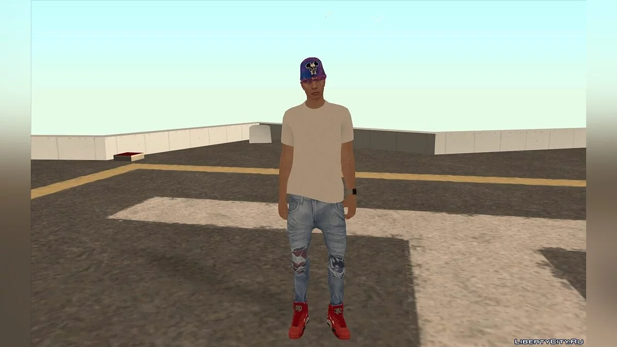 Скин из GTA Online / GTA San Andreas