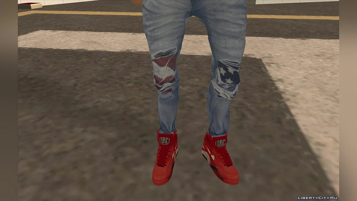 Скин из GTA Online / GTA San Andreas