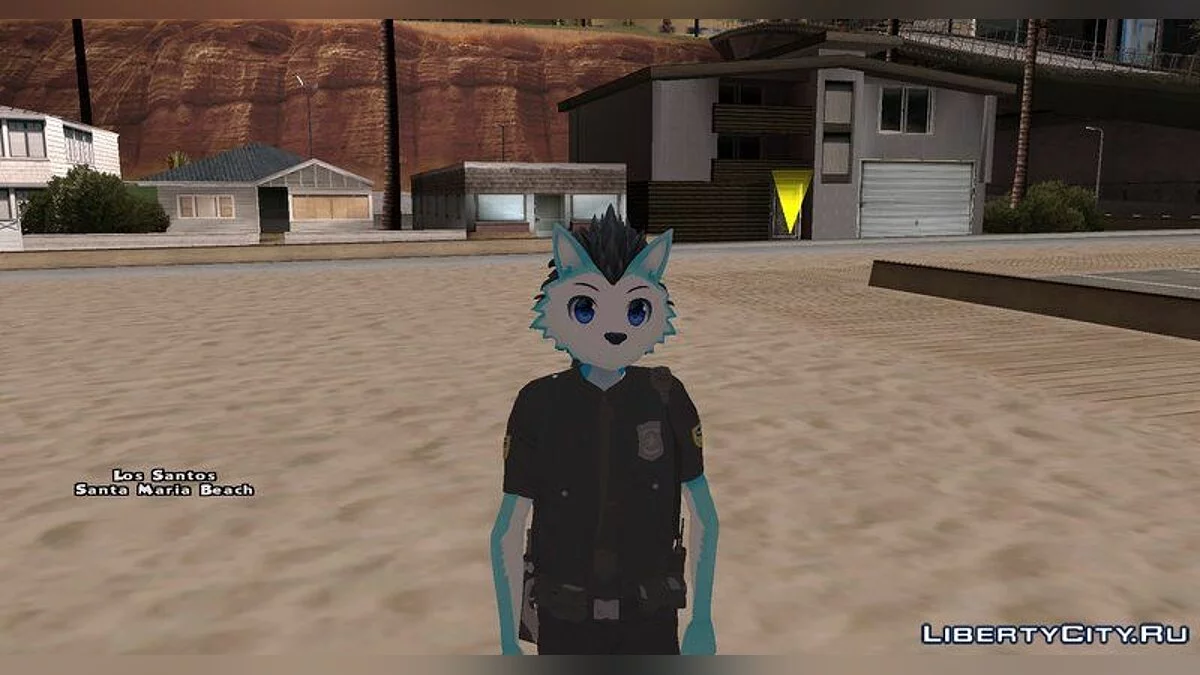 Скин полицейского - Фурри / GTA San Andreas