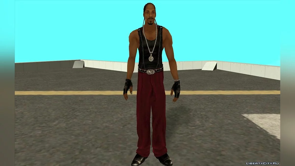 Snoop Dogg из игры Def Jam Fight For NY / GTA San Andreas