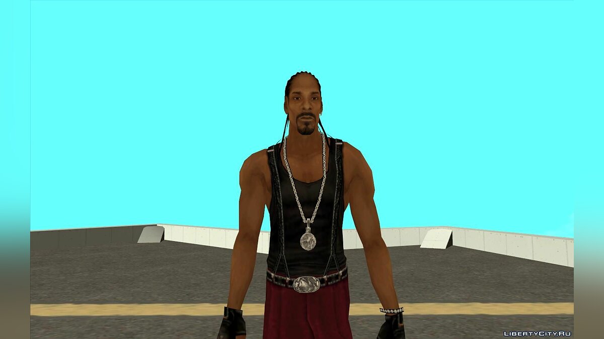 Скачать Snoop Dogg из игры Def Jam Fight For NY для GTA San Andreas