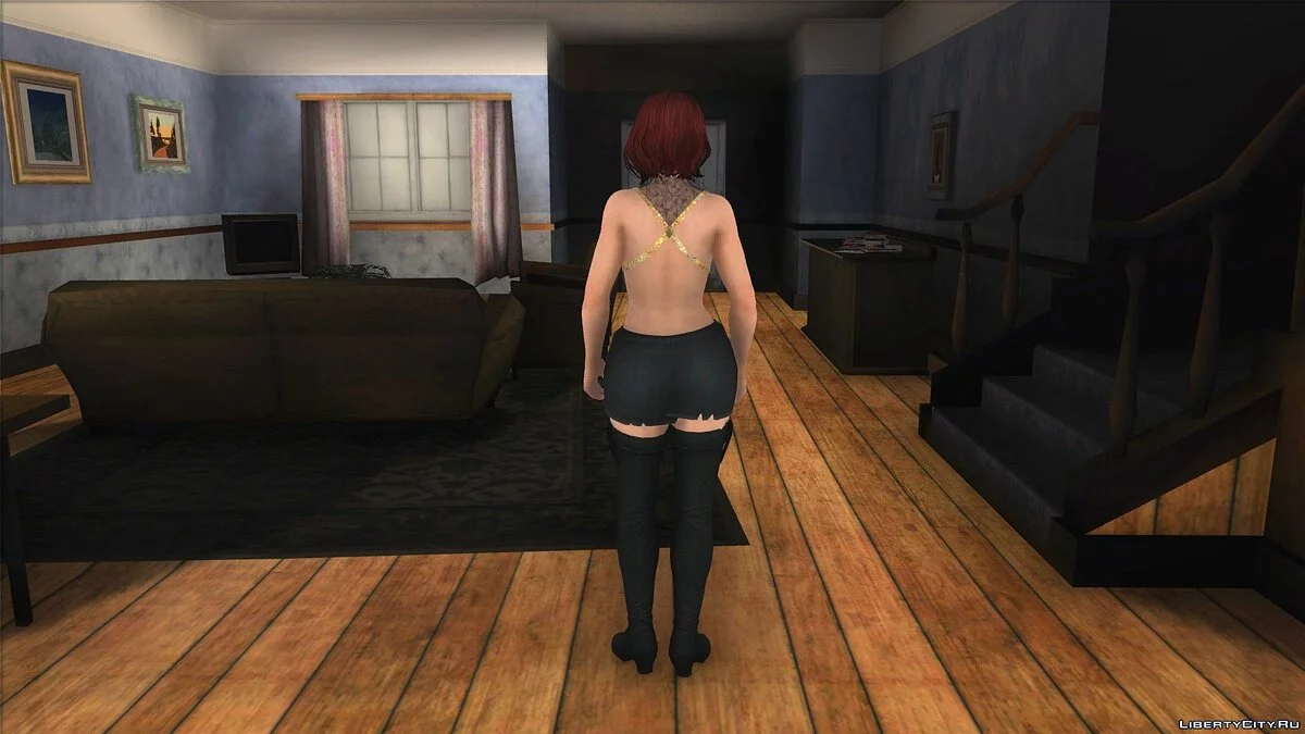 Тамаки в повседневной одежде v4 / GTA San Andreas