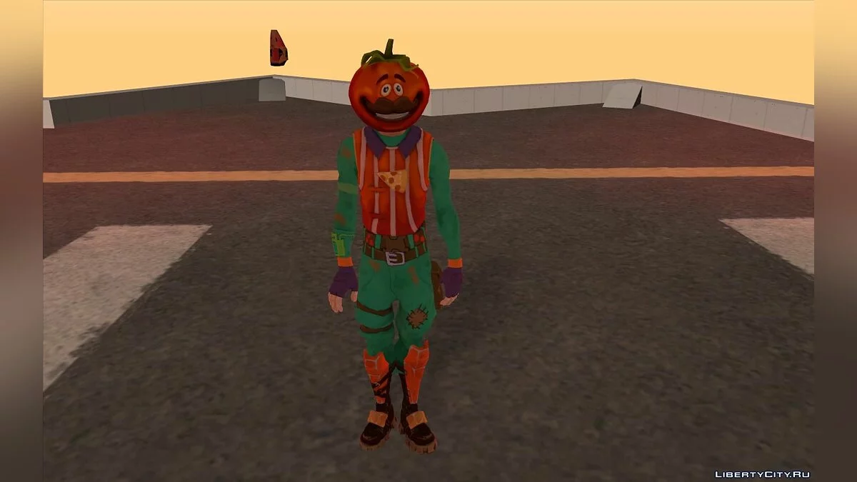 TomatoHead из игры Фортнайт  / GTA San Andreas