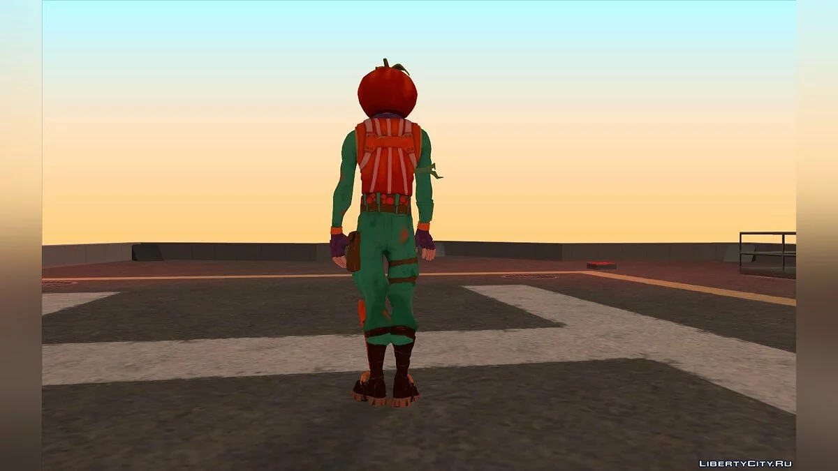 TomatoHead из игры Фортнайт  / GTA San Andreas