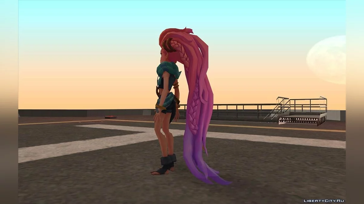 Зои из Лиги Легенд / GTA San Andreas