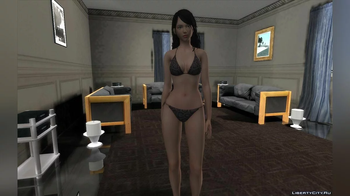 Девушка из игры Riders of Icarus / GTA San Andreas