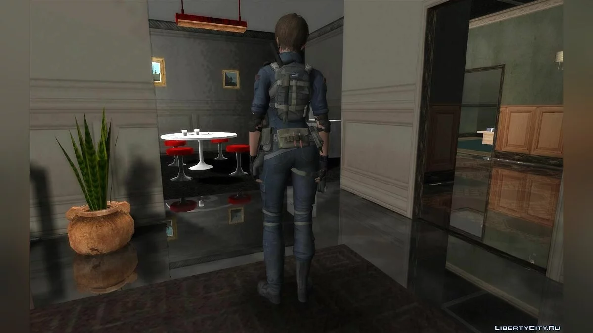 Девушка из игры Sudden Attack 2 / GTA San Andreas