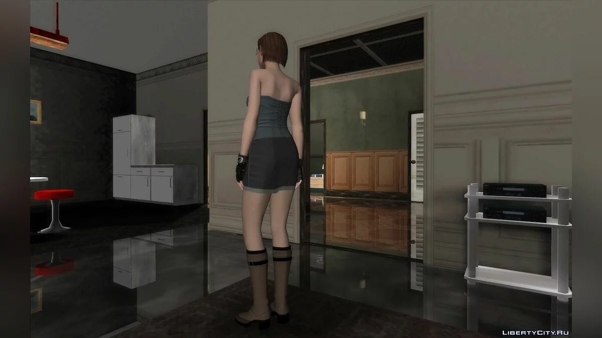 Джилл Валентайн из игры Resident Evil 3 / GTA San Andreas