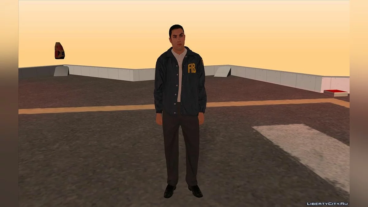 FIB агент из GTA 5 / GTA San Andreas