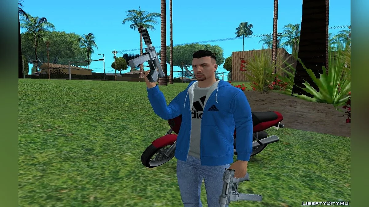 GTA Online рандомный мужской скин #1 / GTA San Andreas