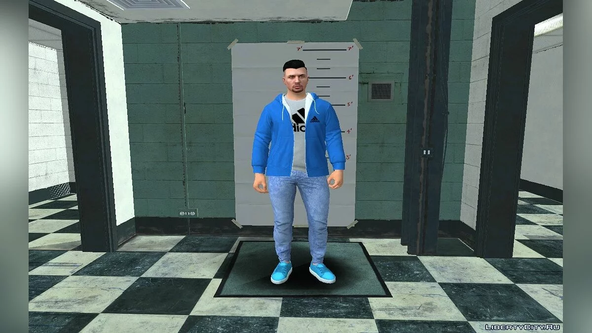 GTA Online рандомный мужской скин #1 / GTA San Andreas