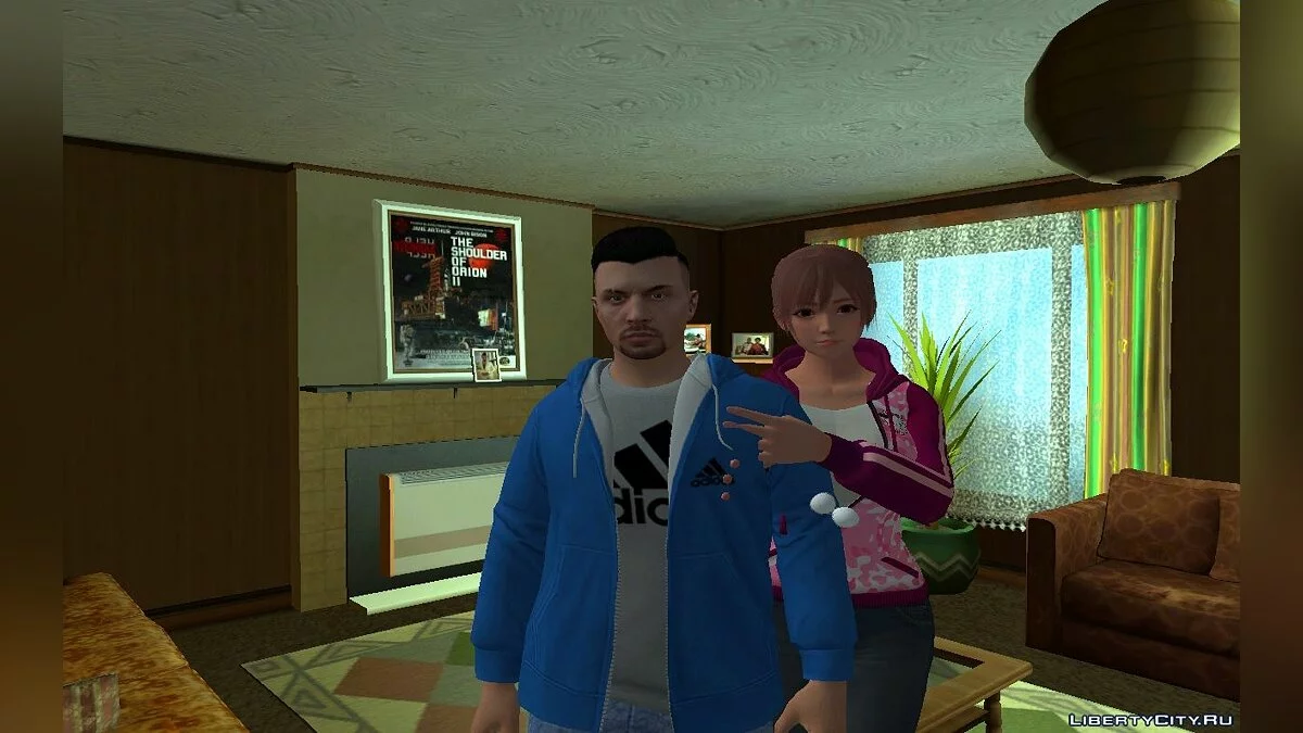 GTA Online рандомный мужской скин #1 / GTA San Andreas