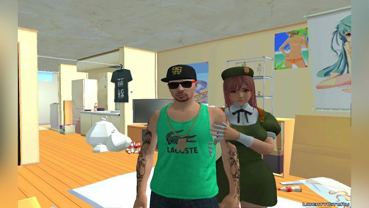 GTA Online рандомный мужской скин #2 / GTA San Andreas