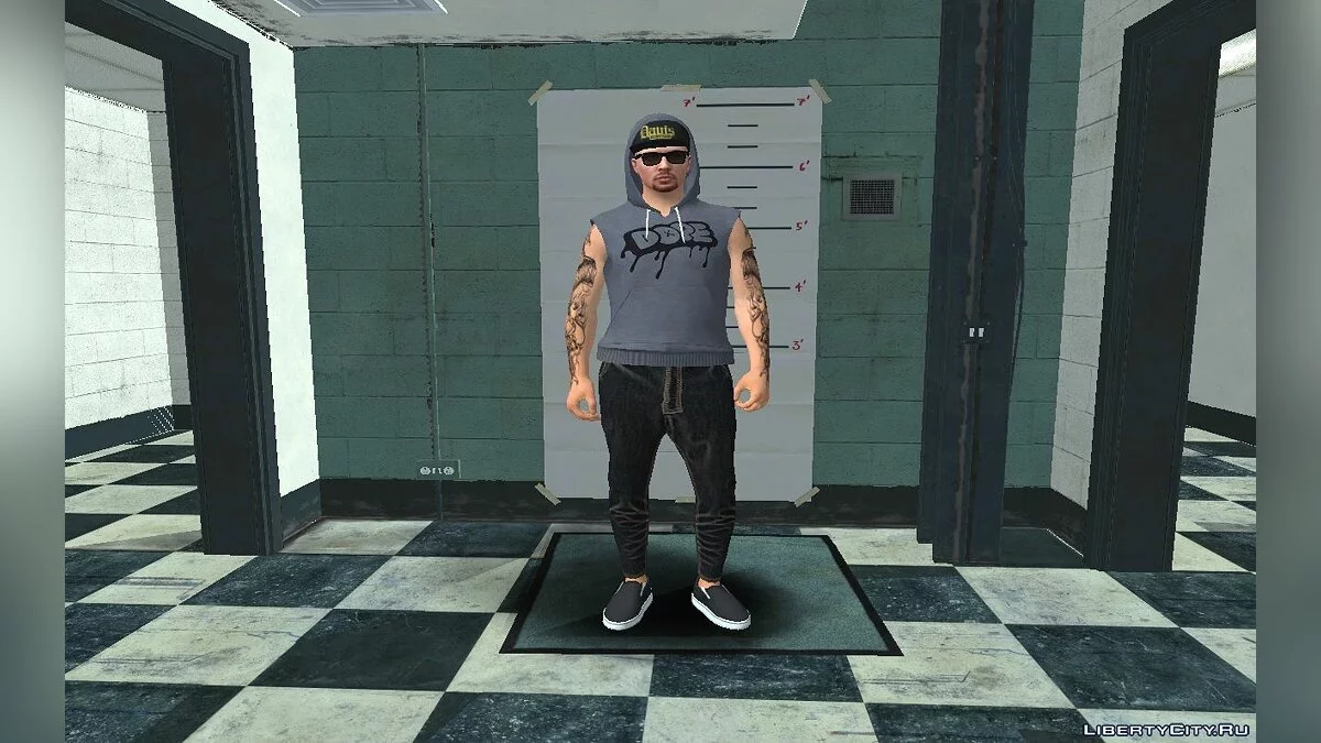 GTA Online рандомный мужской скин #3 / GTA San Andreas