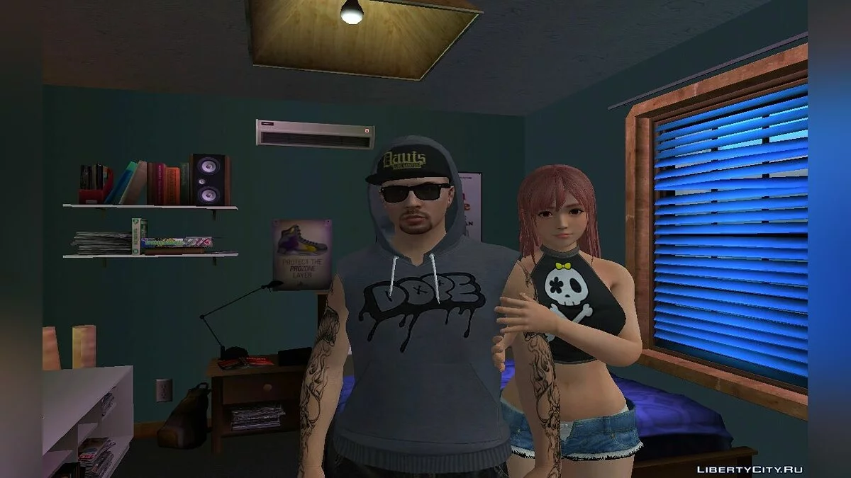 GTA Online рандомный мужской скин #3 / GTA San Andreas