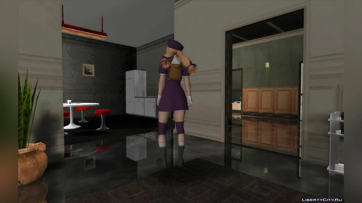 Hinako Shijou из игры The King of Fighters  / GTA San Andreas