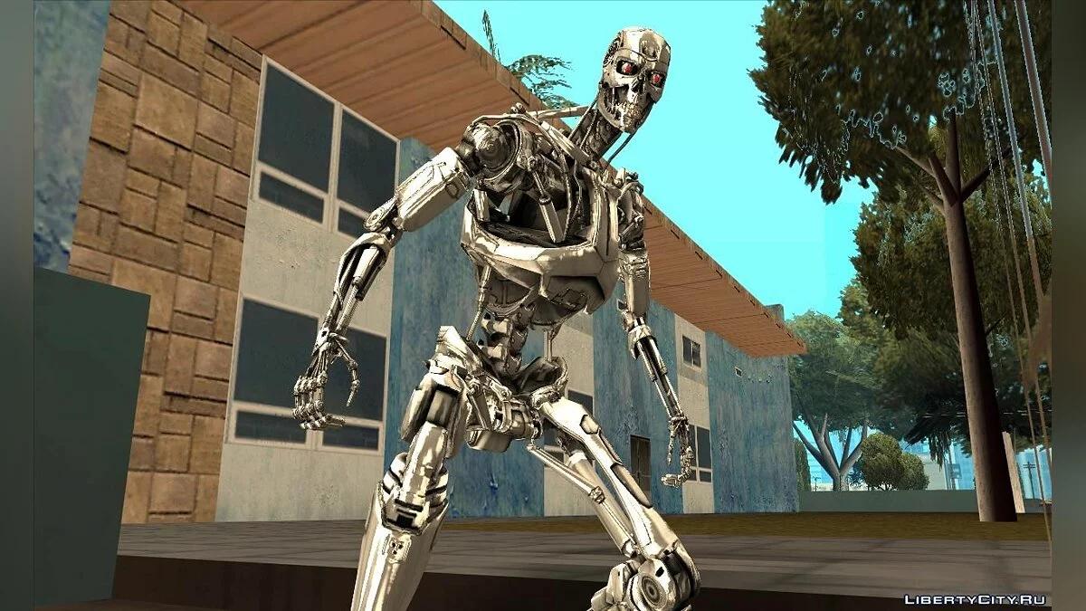 Эндоскелет терминатора Т-800 / GTA San Andreas